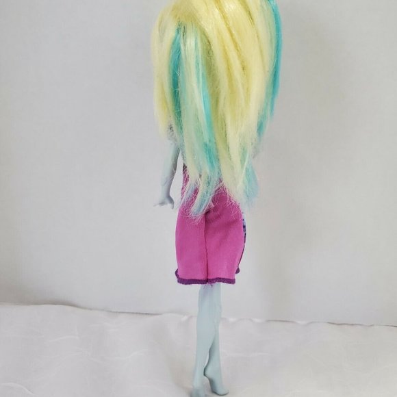 2016 Monster High Lagoona Blue Doll hard plastic barbie size 12" - Picture 7 of 8